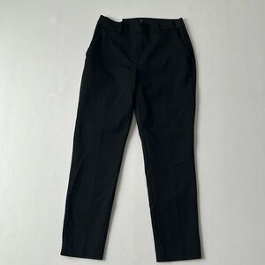 H&M elastic waist black dress pants size 4 NWT